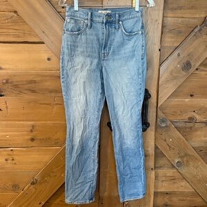 Madewell Light Blue Denim Jeans